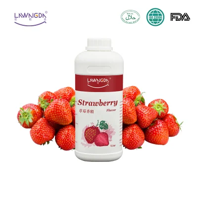 Lawangda Strawberry Flavored Liquid Concentrate for Drink and Beverage China Food Flavouring Agent Manufacturer
